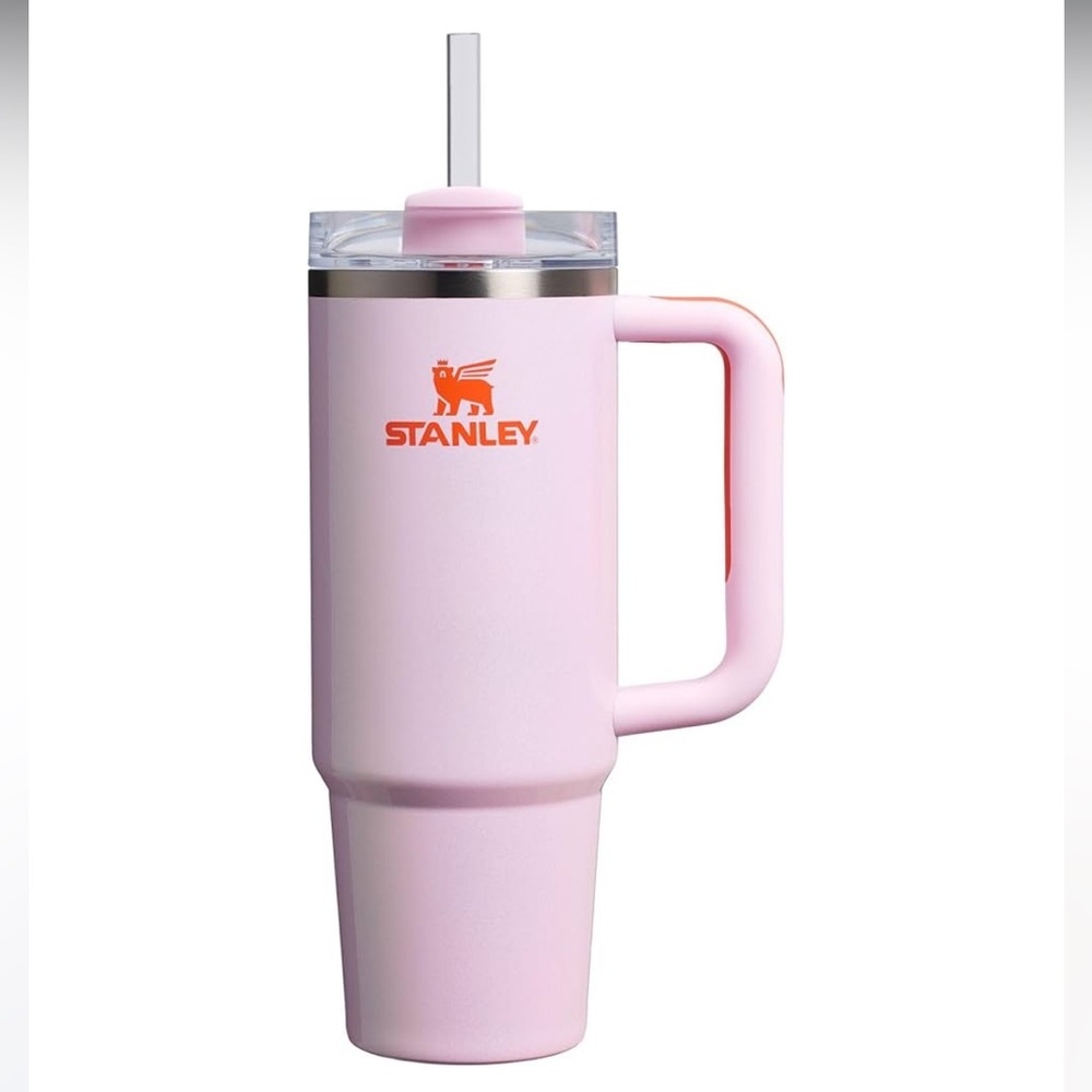 Rose Petal Shimmer 30oz Stanley tumbler